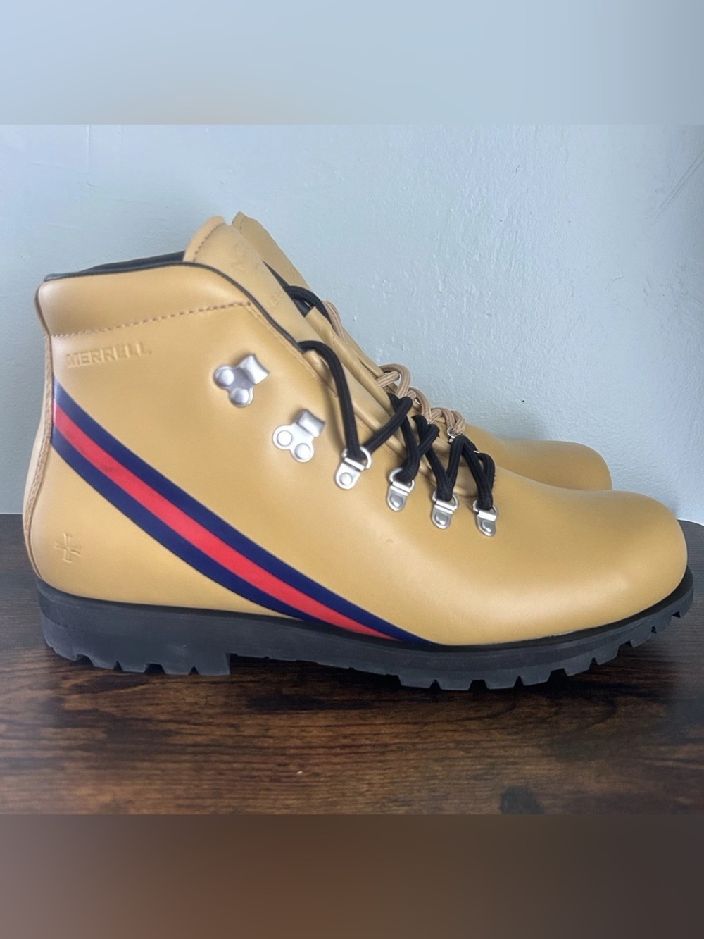 Merrell X Noah Wilderness Legend Leather Waterproof Hiking Boots Men’s Size 11.5